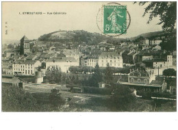 87.86.EYMOUTIERS.n°32062.VUE GENERALE.LA GARE - Eymoutiers