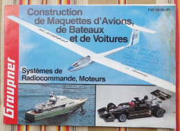 Catalogue GRAUPNER Maquettes Avions Bateaux Voitures 1980 1981 - Sammlungen