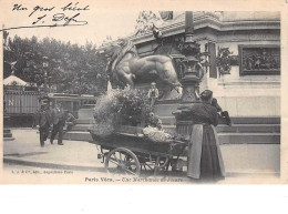 74 . N° 51487 . Paris Vecu.une Marchande De Fleurs - Artesanos De Páris