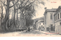 81. N°206128. Mazamet. Cours Du Jardin Public. Avenue De La Gare - Mazamet