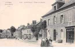 76. N°205993. Ourville. Place Du Marché - Ourville En Caux