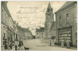 72.MAROLLES.n°66.PLACE DE L'EGLISE - Marolles