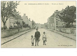 72.MAROLLES LES BRAULTS.n°53.ARRIVEE PAR MAMERS - Marolles-les-Braults