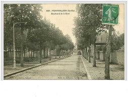 72.PONTVALLAIN.BOULEVARD DE LA GARE - Pontvallain