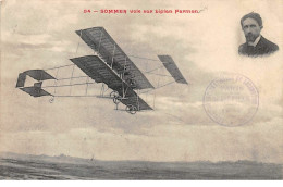 Avions - N°68571 - Sommer Vole Sur Biplan Farman - Aviateurs