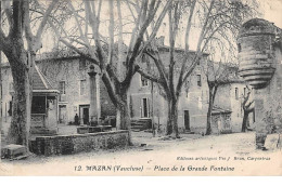 84 - N°111607 - Mazan - Place De La Grande Fontaine - Mazan