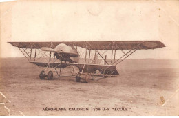 Aviation - N°70576 - Aéroplane Caudron Type G-F Ecole - 1914-1918: 1ère Guerre
