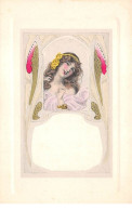 Illustrateur - N°70366 - Mucha ??? - Art Nouveau - Jeune Femme Penchant Légèrement La Tête - ELD - Mucha, Alphonse