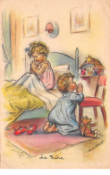 Illustrateur - N°70324 - G. Bouret - La Prière - Fillettes Priant Dans Leur Chambre - Bouret, Germaine