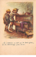Illustrateur - N°70317 - F. Poulbot - Le Médecin A Dit Qu'il était Fichu, Si On Déménage Pas D'ici - Poulbot, F.