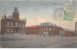 Belgique - N°70994 - LA LOUVIERE - BRACQUEGNIES - Place De L'Eglise - La Louviere