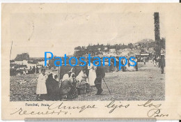 226885 PORTUGAL FUNCHAL MADEIRA VIEW BEACH CIRCULATED TO ARGENTINA POSTAL POSTCARD - Autres & Non Classés