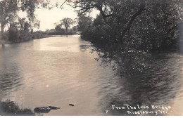 Etats-Unis - N°72188 - MIDDLEBURY - From The Iron Bridge - Carte Photo - Other & Unclassified