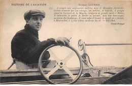 Aviation - N°72396 - Histoire De L'Aviation - Hubert Latham - Aviateurs