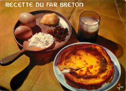 Recettes De Cuisine - Far Breton - Gastronomie - CPM - Etat Pli Visible - Voir Scans Recto-Verso - Recettes (cuisine)