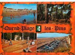 80 - Quend Plage Les Pins - Multivues - Plage - Automobiles - Mini Golf - CPM - Voir Scans Recto-Verso - Quend