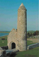 Irlande - Offaly - Clonmacnoise - Temple Finghin And Mac Carthy's Tower - CPM - Carte Neuve - Voir Scans Recto-Verso - Offaly