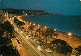 06 - Nice - La Promenade Des Anglais La Nuit - CPM - Voir Scans Recto-Verso - Nizza By Night