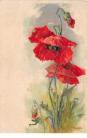 Illustrateur - N°76527 - C. Klein - Coquelicots - Carte Gaufrée - Klein, Catharina