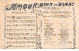 Folklore - N°73693 - Amour Noir Et Blanc - Partition De Musique - Music