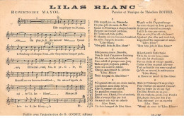 Folklore - N°73691 - Lilas Blanc - Partition De Musique - Musik