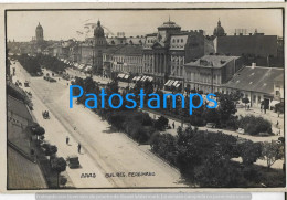 226888 ROMANIA RUMANIA ARAD BULDING REG FERDINAND CIRCULATED TO ARGENTINA POSTAL POSTCARD - Romania