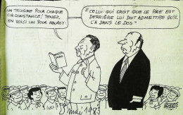 ► Coupure De Presse  Quotidien Le Figaro Jacques Faisant 1983  Chine Mao Mitterrand - 1950 - Nu