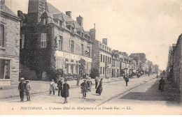 50 - Pontorson - SAN20594 - L'Ancien Hôtel Des Montgomery Et La Grande Rue - Pontorson