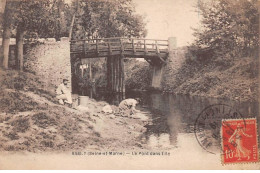 77 - Esbly - SAN21115 - Le Pont Dans L'Ile - Esbly