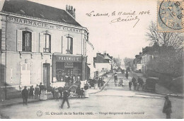 72.AM17382.Connerré.N°22.Circuit De La Sarthe 1906.Virage Dangereux - Connerre