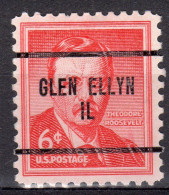 MM-222; USA Precancel/Vorausentwertung/Preo; GLEN ELLYN (IL), Type 279 - Vorausentwertungen