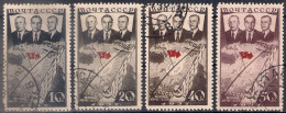 Russia 1938, Michel Nr 595-98, Used - Gebruikt