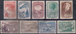 Russia 1938, Michel Nr 637-45, Used - Usati