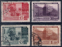 Russia 1941, Michel Nr 821-24, Used - Gebruikt