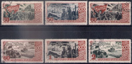 Russia 1947, Michel Nr 1162A-67A, Used - Used Stamps