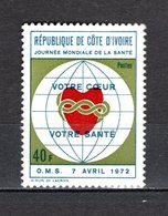 COTE D'IVOIRE N° 332  NEUF SANS CHARNIERE COTE 1.00€   JOURNEE DE LA SANTE - Côte D'Ivoire (1960-...)