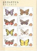 Belarus MNH Sheetlet And 2 SSs - Papillons