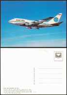 Ansichtskarte  Flugzeug Airplane Avion PAN AM BOEING 747 SP PANAM 1975 - 1946-....: Moderne