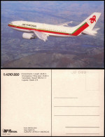 Ansichtskarte  Flugzeug Airplane Avion Tap PORTUGAL Airbus A310-300 1980 - 1946-....: Moderne