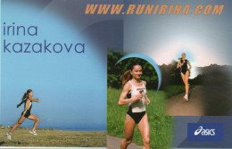 CLA - ATHLETISME - CPM - PHOTO DE LA MARATHONIENNE RUSSE IRINA KAZAKOVA - Atletismo