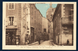 63. St. Germain-Lambron. Rue De L'Eglise. Cordonnerie Moderne, Magasin De La Presse, Boucherie. - Saint Germain Lembron