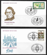 1975  4 Ersttagsbriefe (Ausgabetag 15.05.75) - 1971-1980