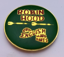 N240 Pin's Tir à L'arc Robin Hood English Mark Darts Robin Des Bois Fléchettes Achat Immédiat - Tiro Con L'Arco