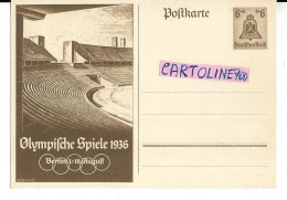 Stadio Stade Stadium Estadio Olimpico Di Berlino 1936 Cartolina Postcard Nuova 10 X 15 (v.retro) - Football