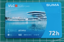 SPAIN BUS TICKET VALENCIA - Other & Unclassified