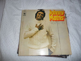 DISQUE VINYL 33T DOUBLE DU CHANTEUR JOHNNY MATHIS - GREATEST HITS - Disco & Pop