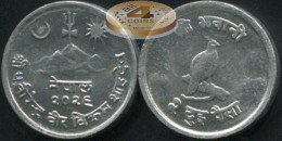 Nepal 2 Paisa. 1972 (Coin KM#801. Unc) - Népal