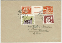 Schweiz 1958, Brief Burgdorf - Schwarzenegg - Lettres & Documents