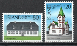 Islande YT 483-484 Neuf Sans Charnière XX MNH Europa 1978 - Ongebruikt