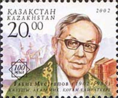 2002 404 Kazakhstan The 100th Anniversary Of The Birth Of Gabit Musrepov, Writer, 1902-1985 MNH - Kazakhstan